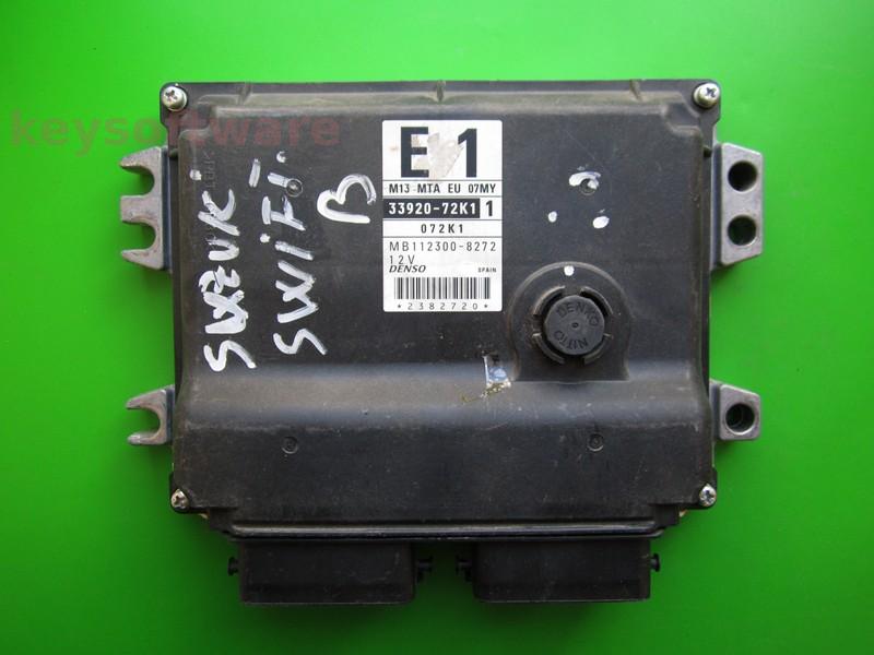 ECU Suzuki Swift 1.3 33920-72K1 MB112300-8272 E1