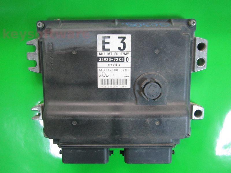 ECU Suzuki Swift 1.3 33920-72K3 MB112300-8281 E3