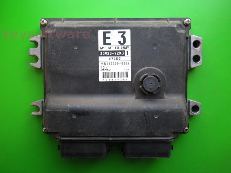 ECU Suzuki Swift 1.3 33920-72K3 MB112300-8282 E3
