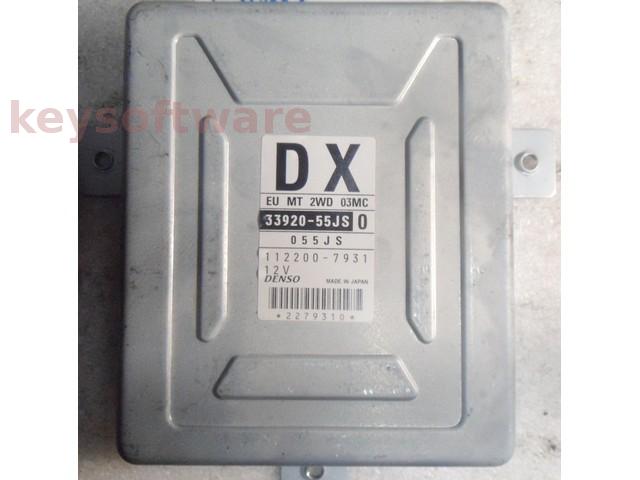 ECU Suzuki Ignis 1.3 33920-55JS 112200-7931 {