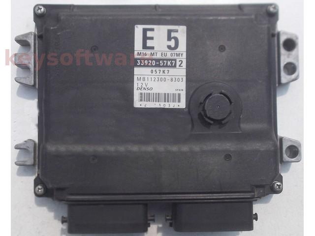 ECU Suzuki Swift 1.6 33920-57K7 MB112300-8303 {
