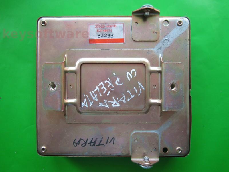 ECU Suzuki Vitara 1.6 33920-60A70 E2T40671