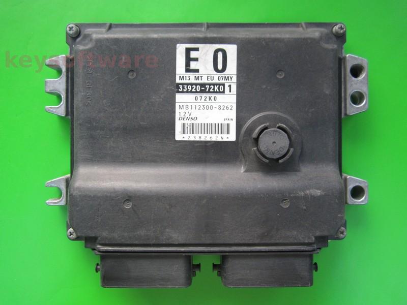 ECU Suzuki Swift 1.3 33920-72K0 MB112300-8262 E0