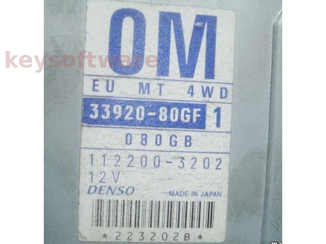 ECU Suzuki Ignis 1.3 33920-80GF 112200-3202 {