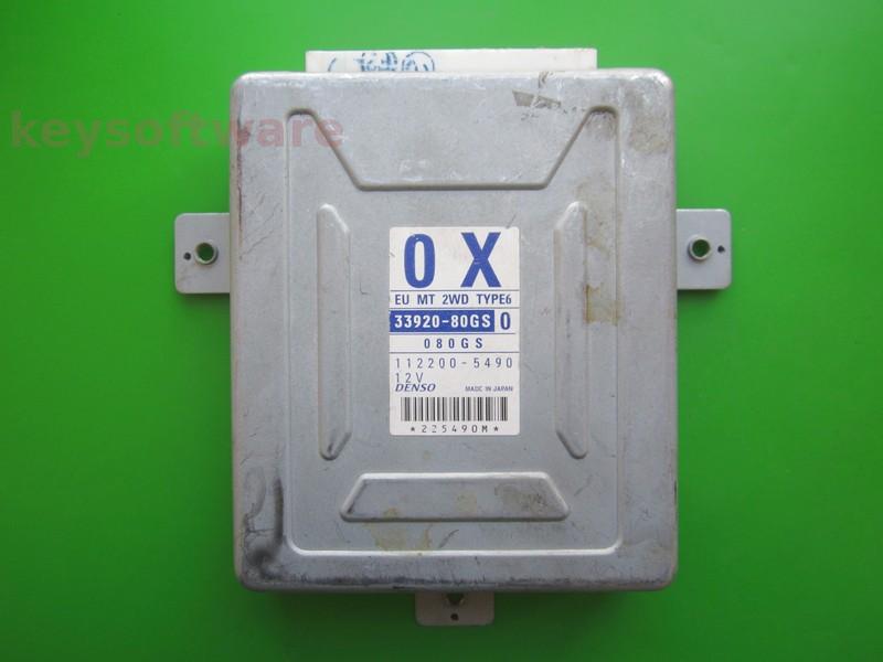 ECU Suzuki Ignis 1.3 33920-80GS 112200-5490