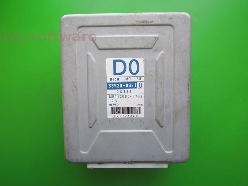 ECU Suzuki Wagon 1.3 33920-83E1 MB112000-7732