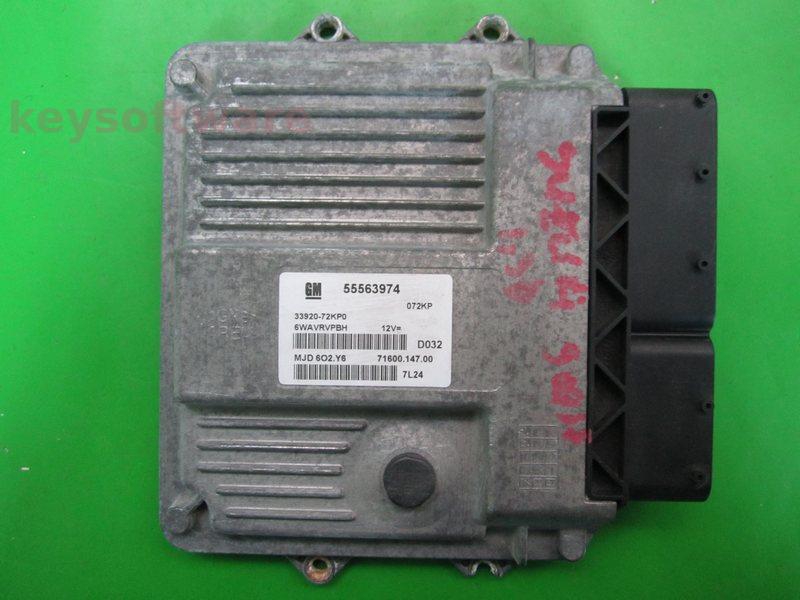 ECU Suzuki Swift 1.3DDIS 33920-72KP0 55563974 6O2.Y6 {