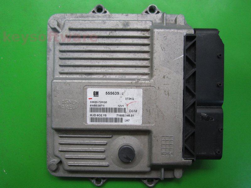 ECU Suzuki Swift 1.3DDIS 33920-72KQ0 55563975 6O2.Y5 {