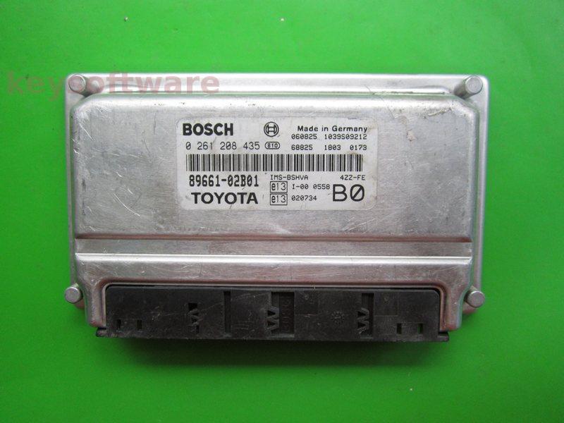 ECU Toyota Corolla 1.4 89661-02B01 0261208435 M7.9.4
