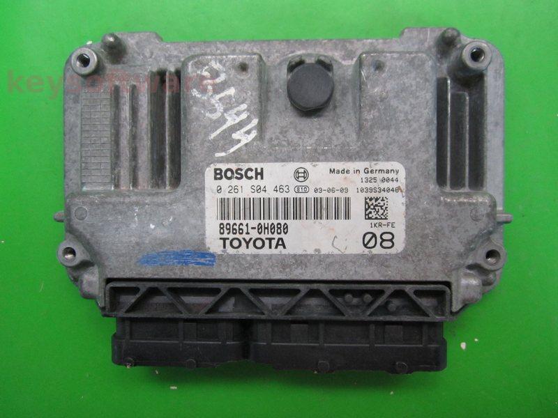 ECU Toyota Aygo 1.0 89661-0H080 0261S04463 ME7.9.52