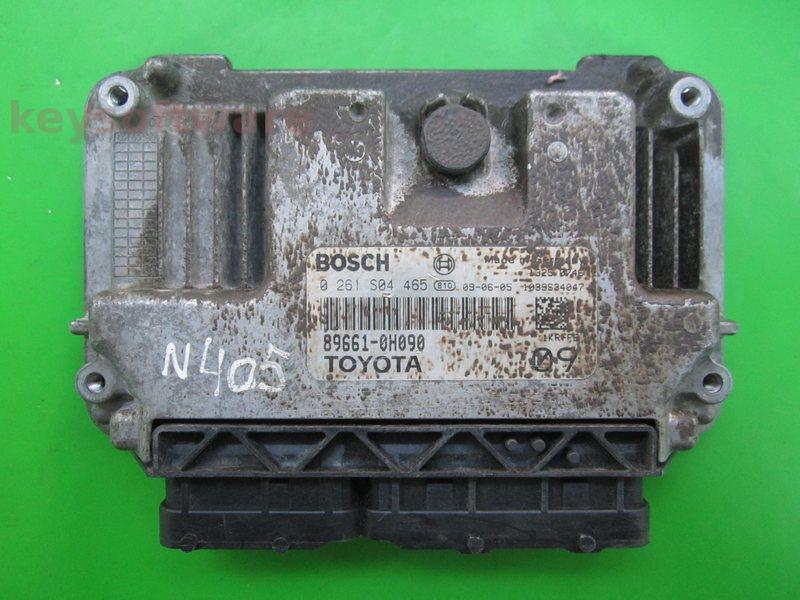ECU Toyota Aygo 1.0 89661-0H090 0261S04465 ME7.9.52