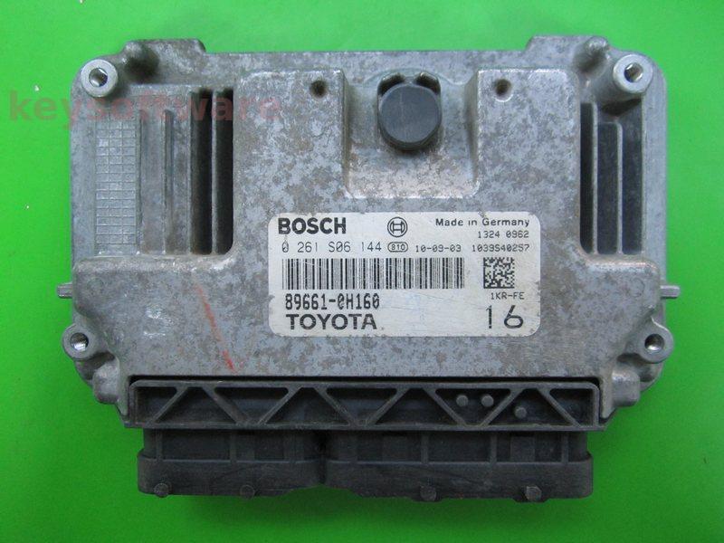 ECU Toyota Aygo 1.0 89661-0H160 0261S06144 ME7.9.52
