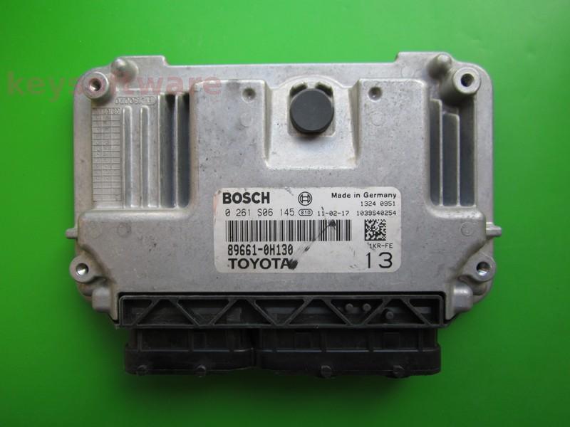 ECU Toyota Aygo 1.0 89661-0H130 0261S06145 ME7.9.52 }