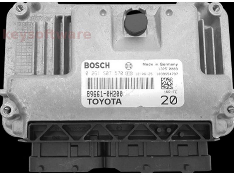 ECU Toyota Aygo 1.0 89661-0H200 0261S07570 ME7.9.52 {