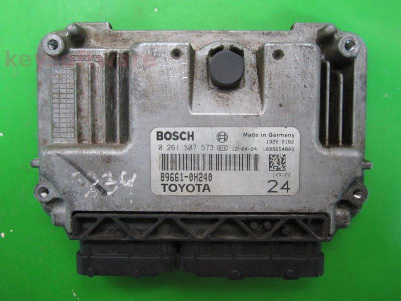 ECU Toyota Aygo 1.0 89661-0H240 0261S07573 ME7.9.52