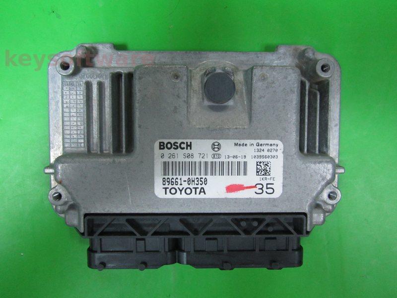 ECU Toyota Aygo 1.0 89661-0H350 0261S08721 ME7.9.52 {