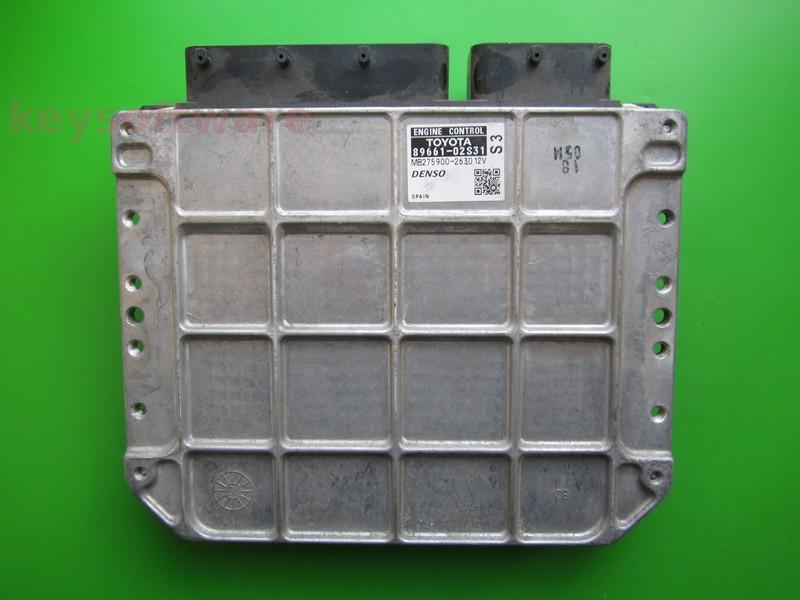 ECU Toyota Auris 2.0D4D 89661-02S31 MB275900-2630