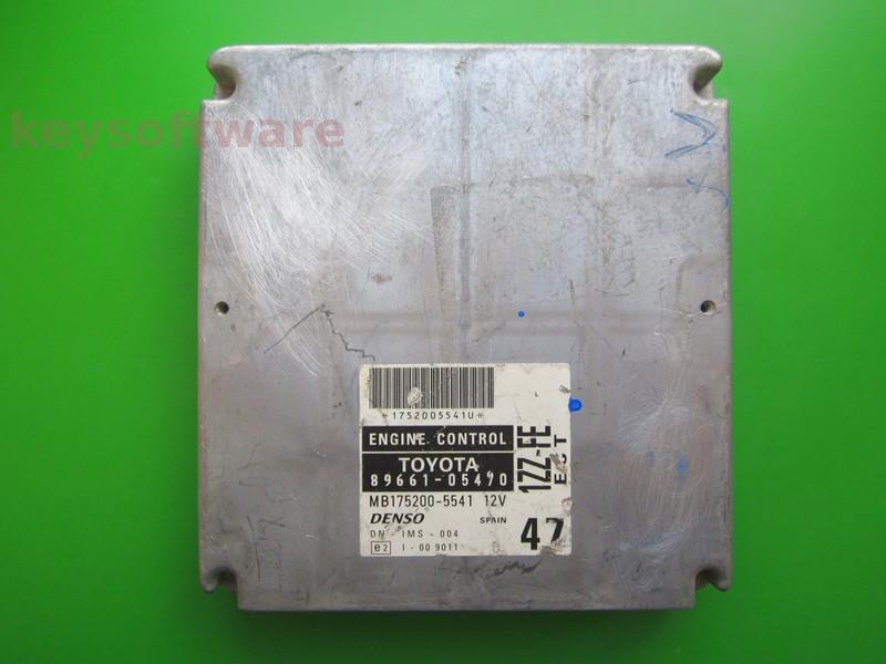 ECU Toyota Avensis 1.8 89661-05470 MB175200-5541