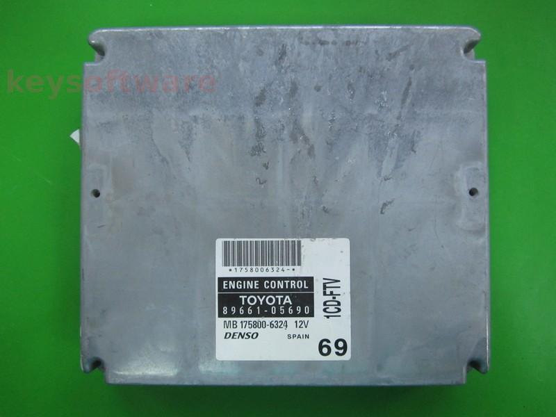 ECU Toyota Avensis 2.0D4D 89661-05690 MB175800-6324