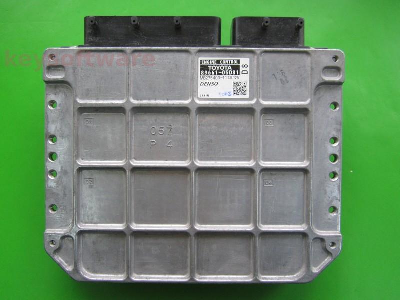 ECU Toyota Avensis 1.8 89661-05D81 MB275400-1140