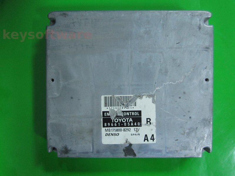 ECU Toyota Avensis 2.0D4D 89661-05A40 MB175800-8292