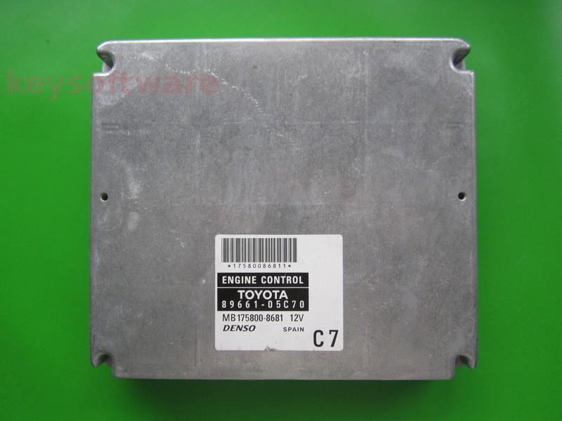 ECU Toyota Avensis 2.2D4D 89661-05C70 MB175800-8681