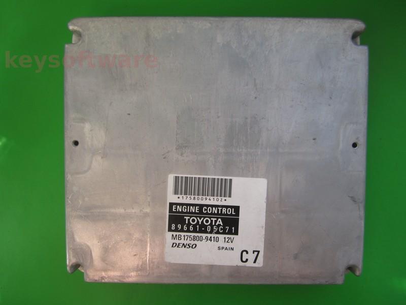 ECU Toyota Avensis 2.2 89661-05C71 MB175800-9410
