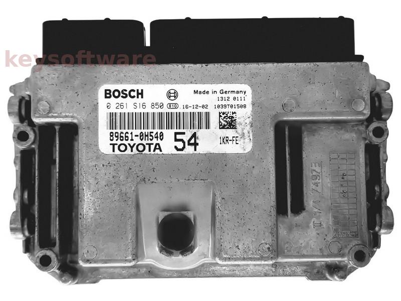 ECU Toyota Aygo 1.0 89661-0H540 0261S16850 ME17.9.52