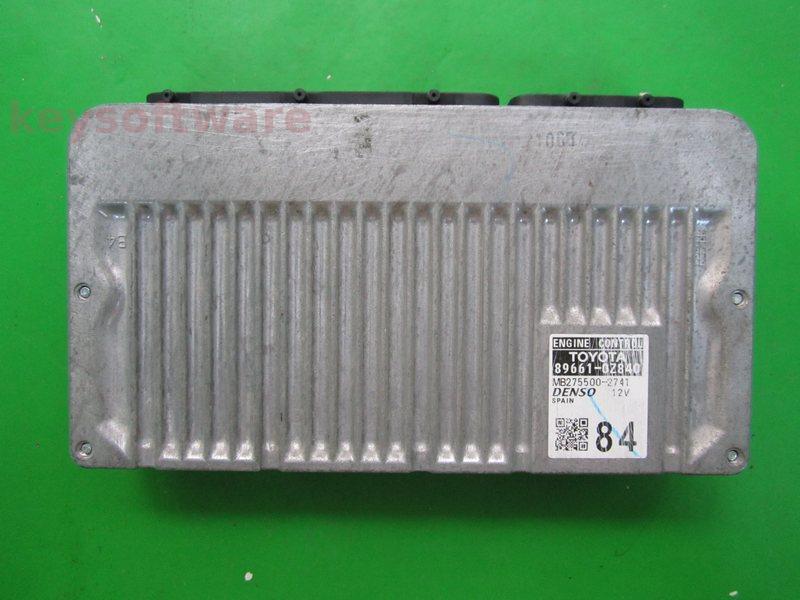 ECU Toyota Auris 1.6 89661-0Z840 MB275500-2741