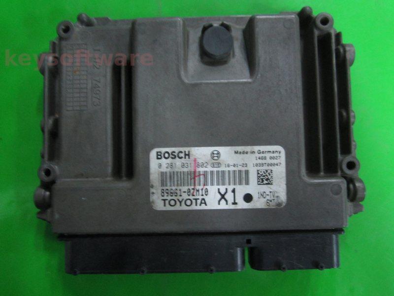 ECU Toyota Auris 1.4D4D 89661-0ZM10 0281031802 EDC17C47
