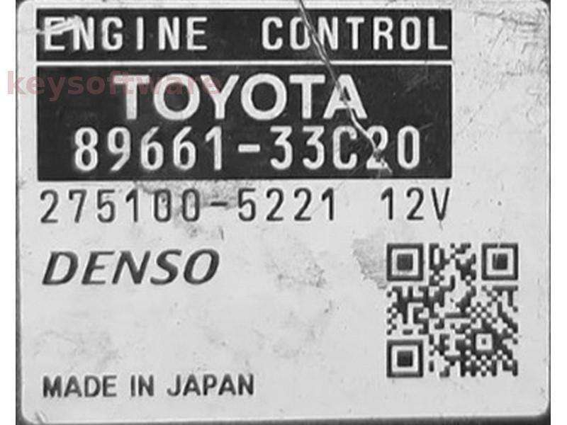 ECU Toyota Camry 2.2 89661-33C20 275100-5221 {