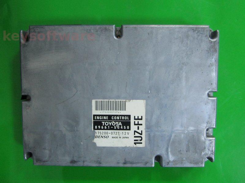 ECU Toyota Celsior 4.0 89661-50450 175200-0727 1UZ-FE
