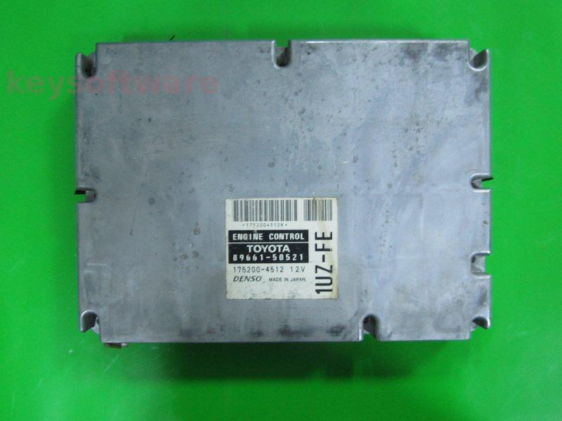 ECU Toyota Celsior 4.0 89661-50521 175200-4512 1UZ-FE