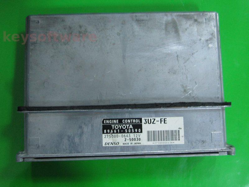 ECU Toyota Celsior 4.3 89661-50590 275000-0643 3UZ-FE