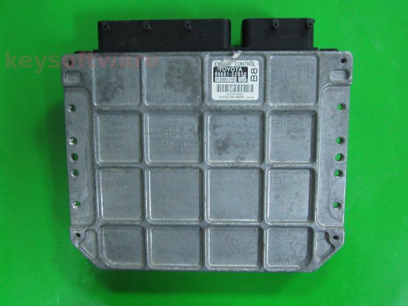 ECU Toyota Yaris 1.3 89661-52B50 212000-2180