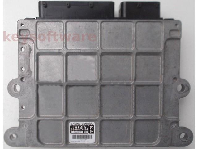 ECU Toyota Auris 1.8 89661-74181 212000-6751 {