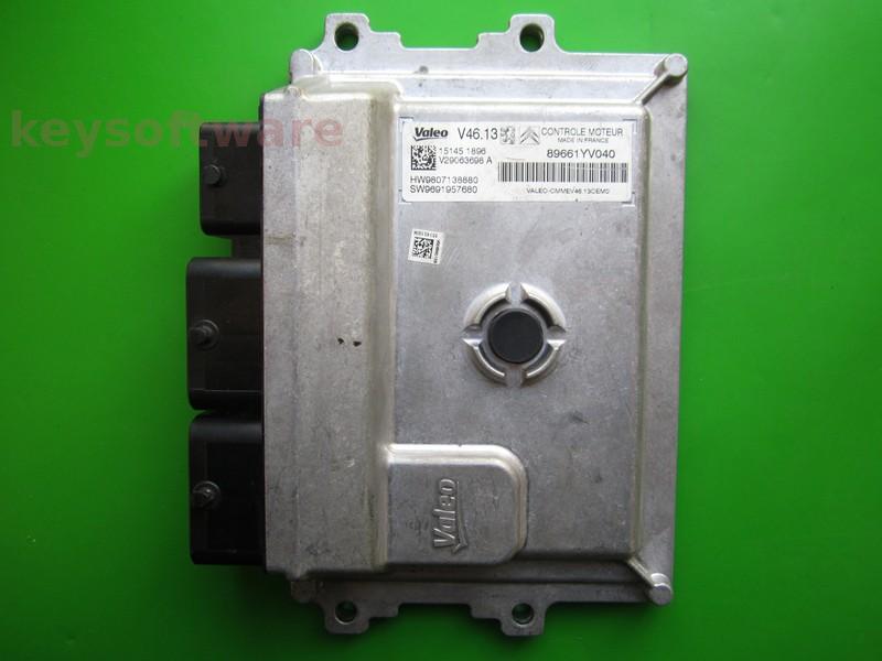 ECU Citroen C1 1.2 9691957680 89661-YV040 V46.13
