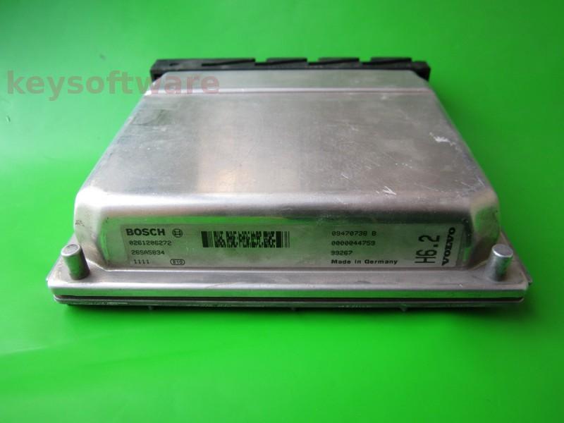 ECU Volvo S80 2.9 09470738B 0261206272 ME7.0