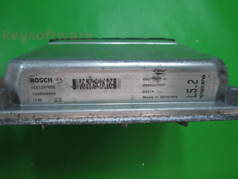 ECU Volvo V70 2.3 08675759A 0261207856 ME7.0.1 }