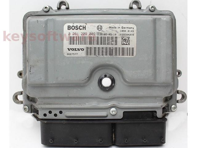 ECU Volvo S40 2.5 8667577 0261209009 ME9.0 {
