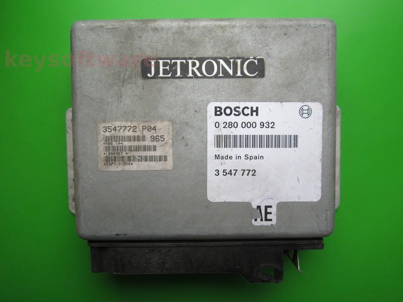ECU Volvo 940 2.0 3547772 0280000932