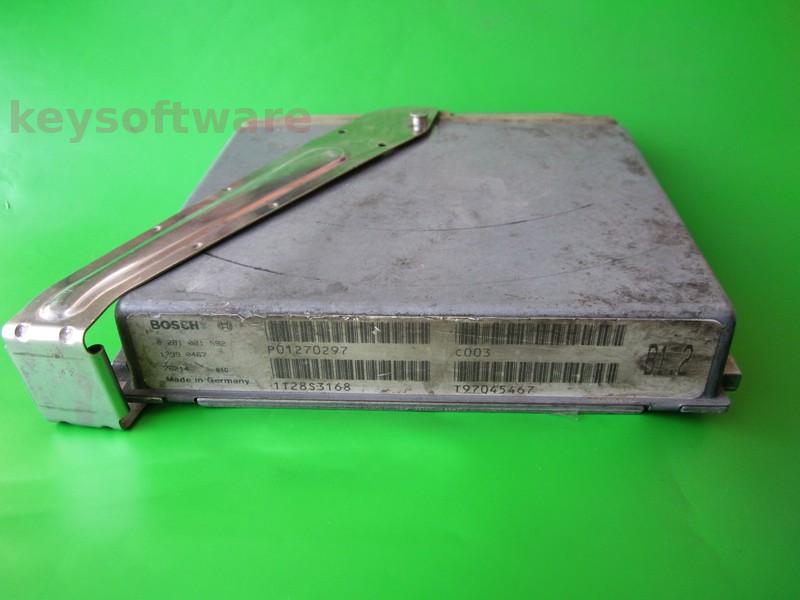 ECU Volvo V70 2.5TDI P01270297 0281001592 MSA15.7