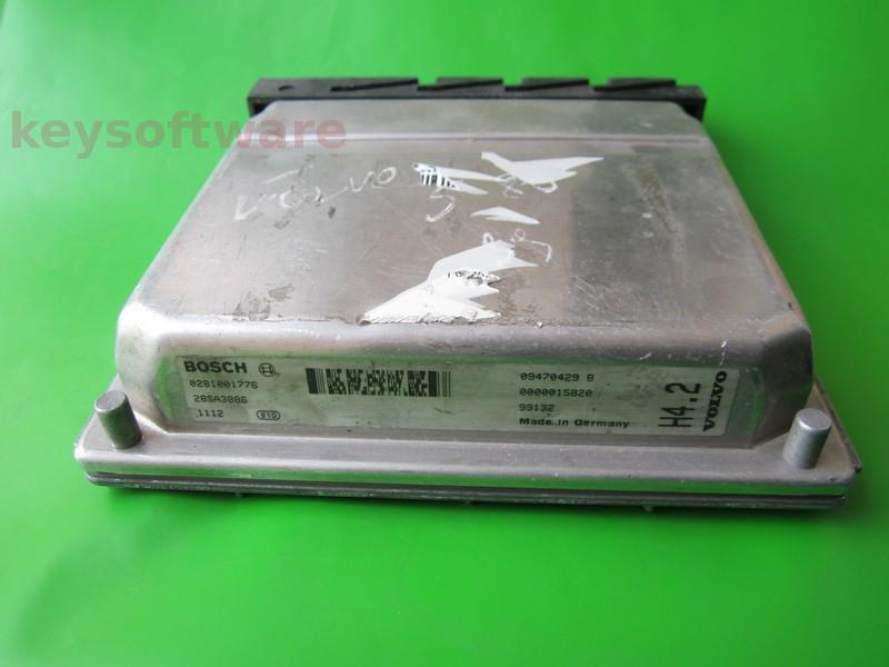 ECU Volvo S80 2.5TDI 09470429B 0281001776 MSA15.8