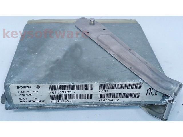 ECU Volvo V70 2.5TDI P09183993 0281001802 MSA15.7 {