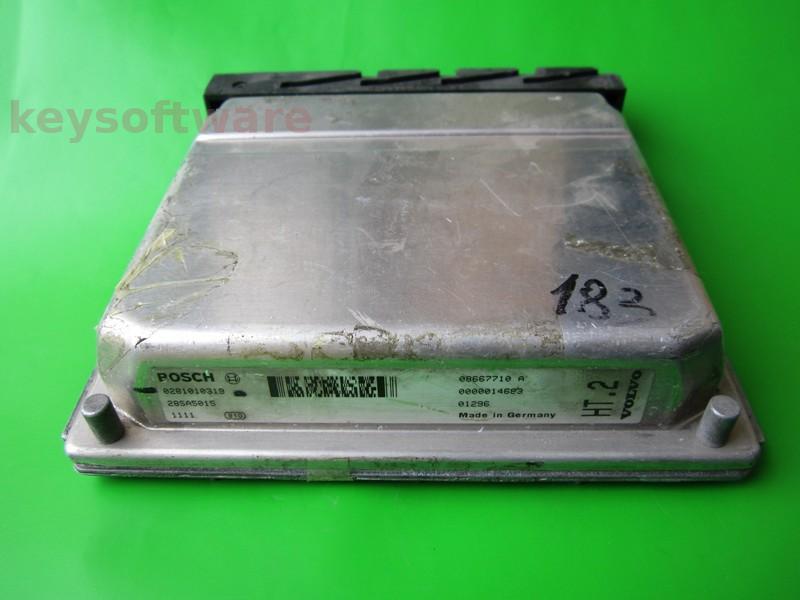 ECU Volvo S60 2.4TD 08667710A 0281010319 EDC15C11