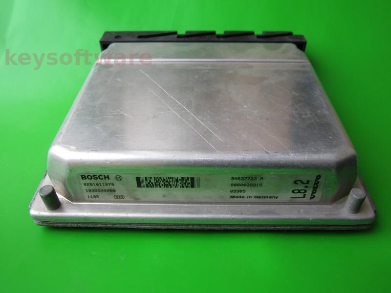 ECU Volvo S60 2.4TD 30637733A 0281011078 EDC15C11