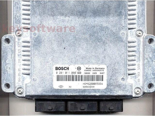 ECU Volvo S40 1.9DCI 8200233339 0281011086 EDC15C3 {+