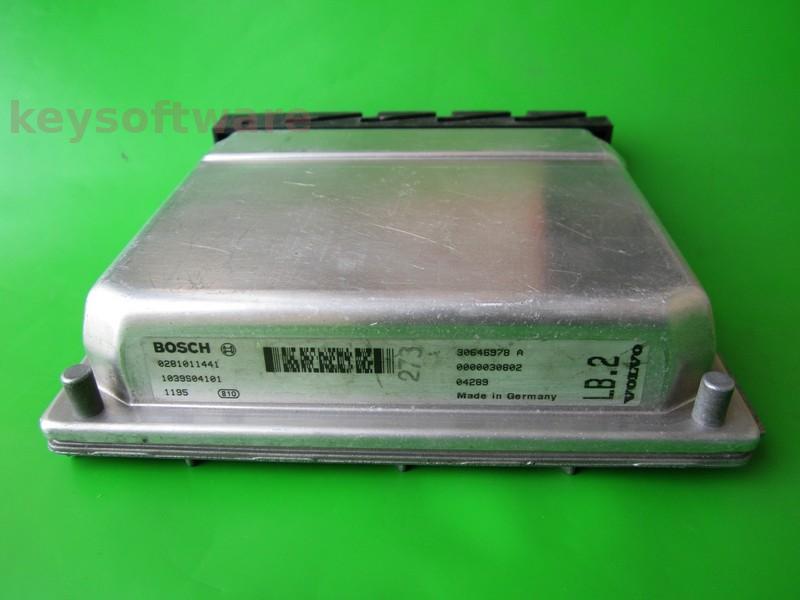 ECU Volvo XC90 2.4D 30646978A 0281011441 EDC15C11