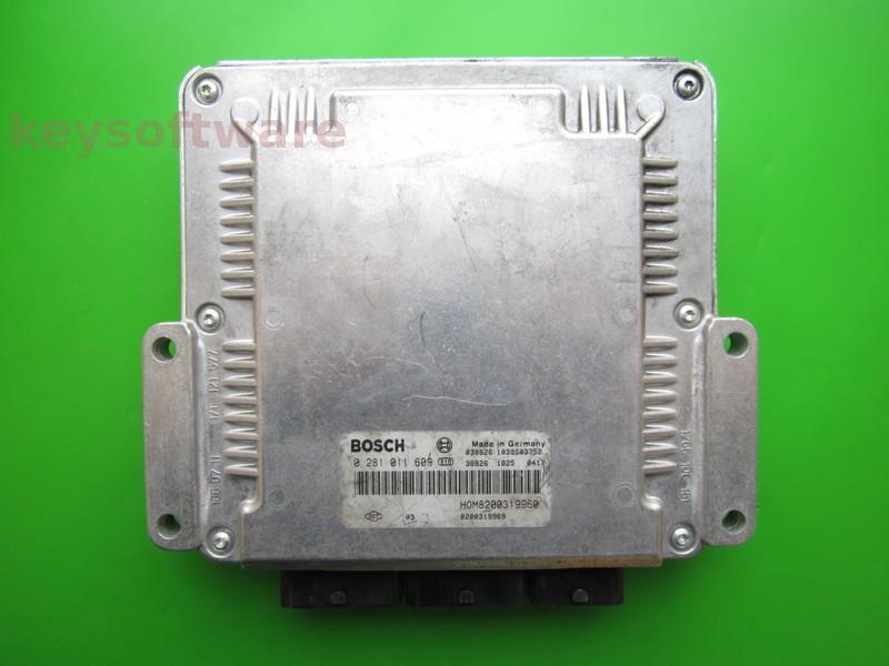ECU Volvo V40 1.9DCI 8200319969 0281011609 EDC15C3
