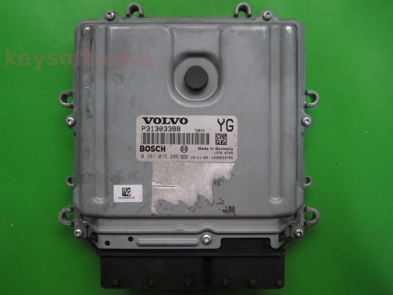 ECU Volvo XC70 2.4D P31303388 0281015286 EDC17CP22